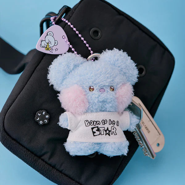 BT21 minini Mini Band Plush Keyring - Koya Image 4
