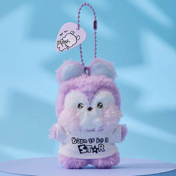 BT21 minini Mini Band Plush Keyring - Mang Image 1