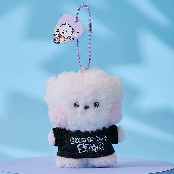 BT21 minini Mini Band Plush Keyring - RJ Image 1
