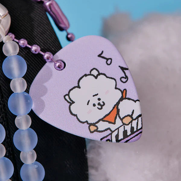 BT21 minini Mini Band Plush Keyring - RJ Image 3