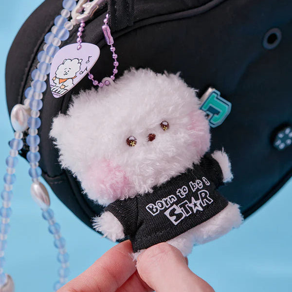 BT21 minini Mini Band Plush Keyring - RJ Image 4