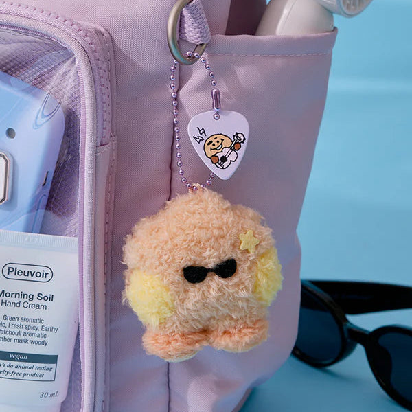 BT21 minini Mini Band Plush Keyring - Shooky Image 4