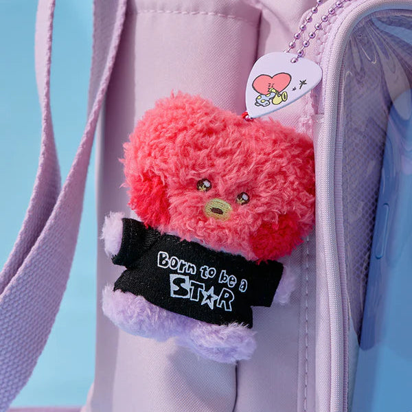 BT21 minini Mini Band Plush Keyring - Tata Image 4