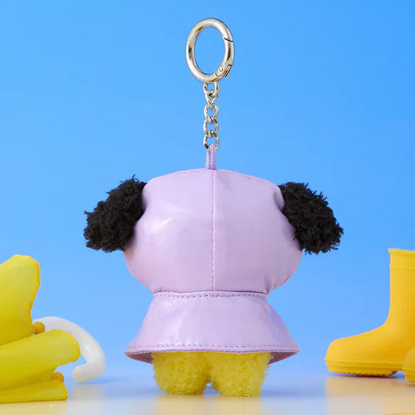 BT21 minini Mini Rainy Day Plush Keyring - Chimmy Image 