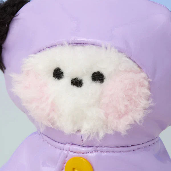 BT21 minini Mini Rainy Day Plush Keyring - Chimmy Image 4
