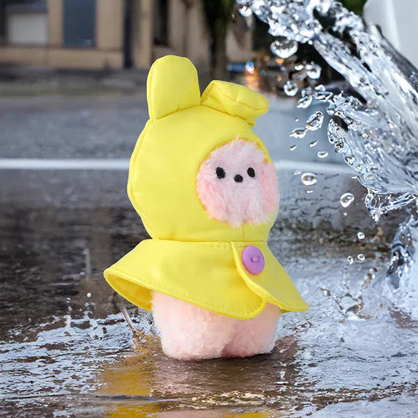 BT21 minini Mini Rainy Day Plush Keyring - Cooky Image 5