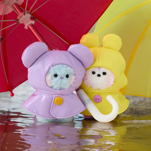 BT21 minini Mini Rainy Day Plush Keyring - Main Image 4