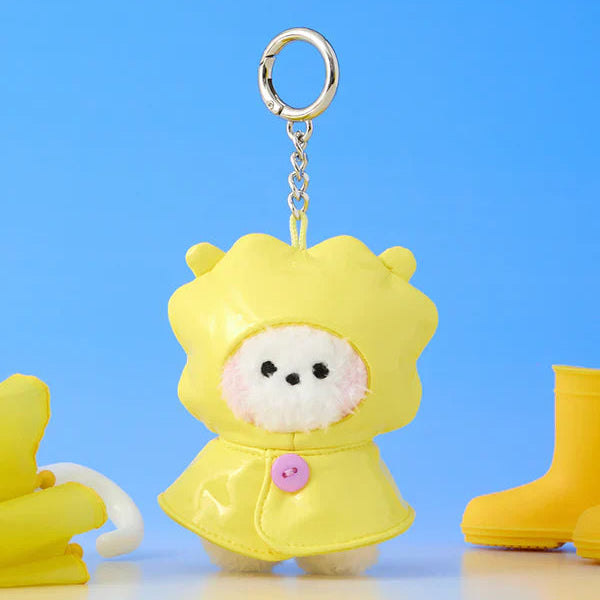 BT21 minini Mini Rainy Day Plush Keyring - RJ Image 1