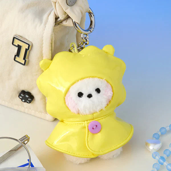 BT21 minini Mini Rainy Day Plush Keyring - RJ Image 3