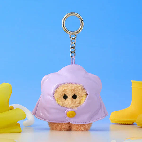 BT21 minini Mini Rainy Day Plush Keyring - Shooky Image 1