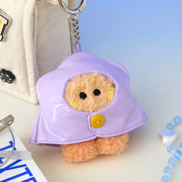BT21 minini Mini Rainy Day Plush Keyring - Shooky Image 3