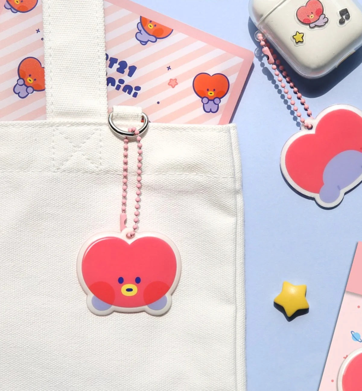 BT21 Minini Soft Keyring image 4