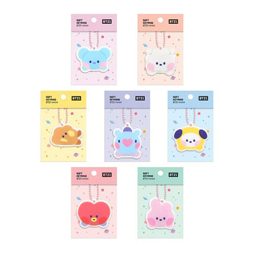 BT21 Minini Soft Keyring main image