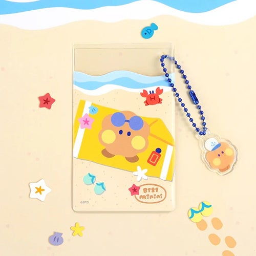 BT21 minini Summer Sky Clear Card Pocket - product image 5
