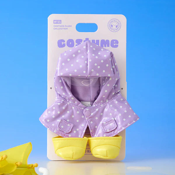 BT21 Rainy Day Closet Raincoat and Rain Boots - Main Image