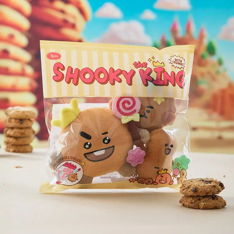 BT21 SHOOKY - The King Plush Set - K PLACE BT21 SHOOKY - The King Plush Set - K PLACE