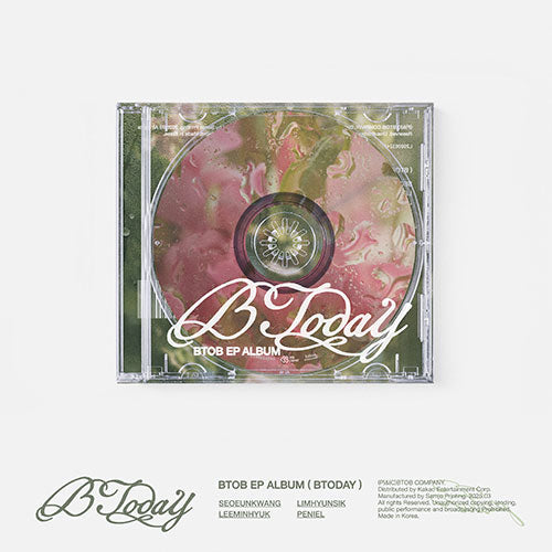 BTOB BTODAY 1st EP Album Jewel Case Ver - main image