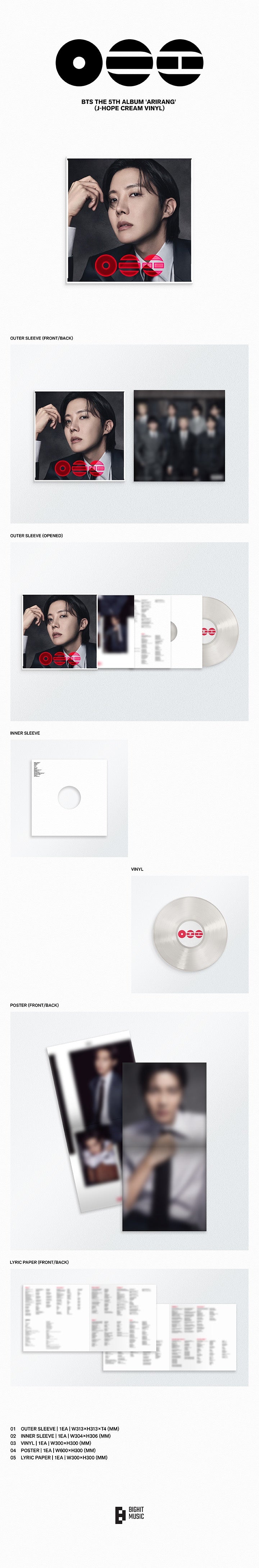 BTS ARIRANG 全員集合 オール LP Vinyl アルバム レコード BTS [ ARIRANG ] Standard Vinyl / 5th Full Album - Record Planet