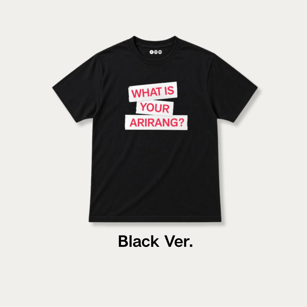 BTS ARMY MADANG DIY T-SHIRT BTS THE CITY ARIRANG - Black Ver - Main Image