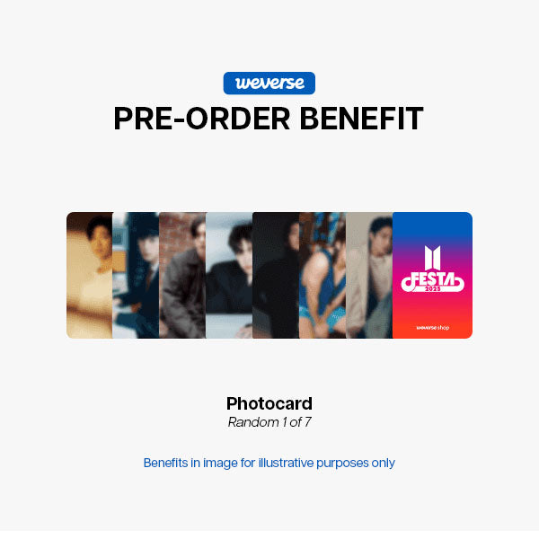 BTS CAPSULE ALBUM Volume 1 2025 BTS FESTA - Weverse POBs