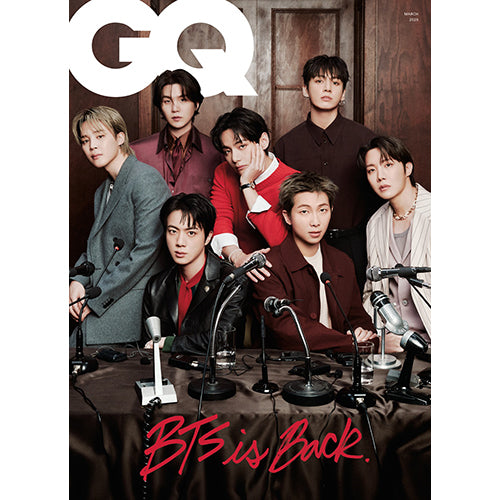 BTS Cover GQ Korea March 2026 - main image