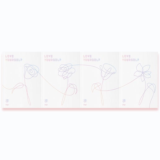 BTS LOVE YOURSELF Her 5th Mini Album 4 variations cover image