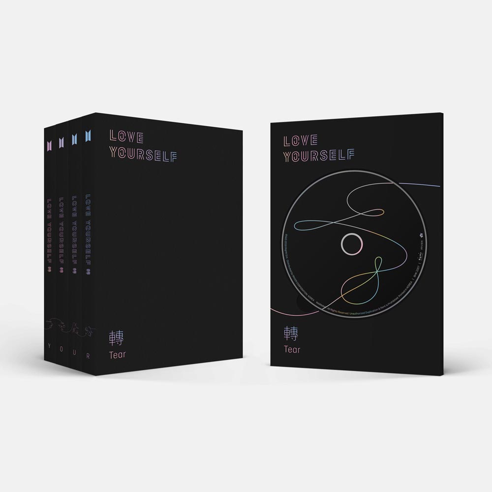 BTS LOVE YOURSELF Tear 3rd Album 4 variations cover image