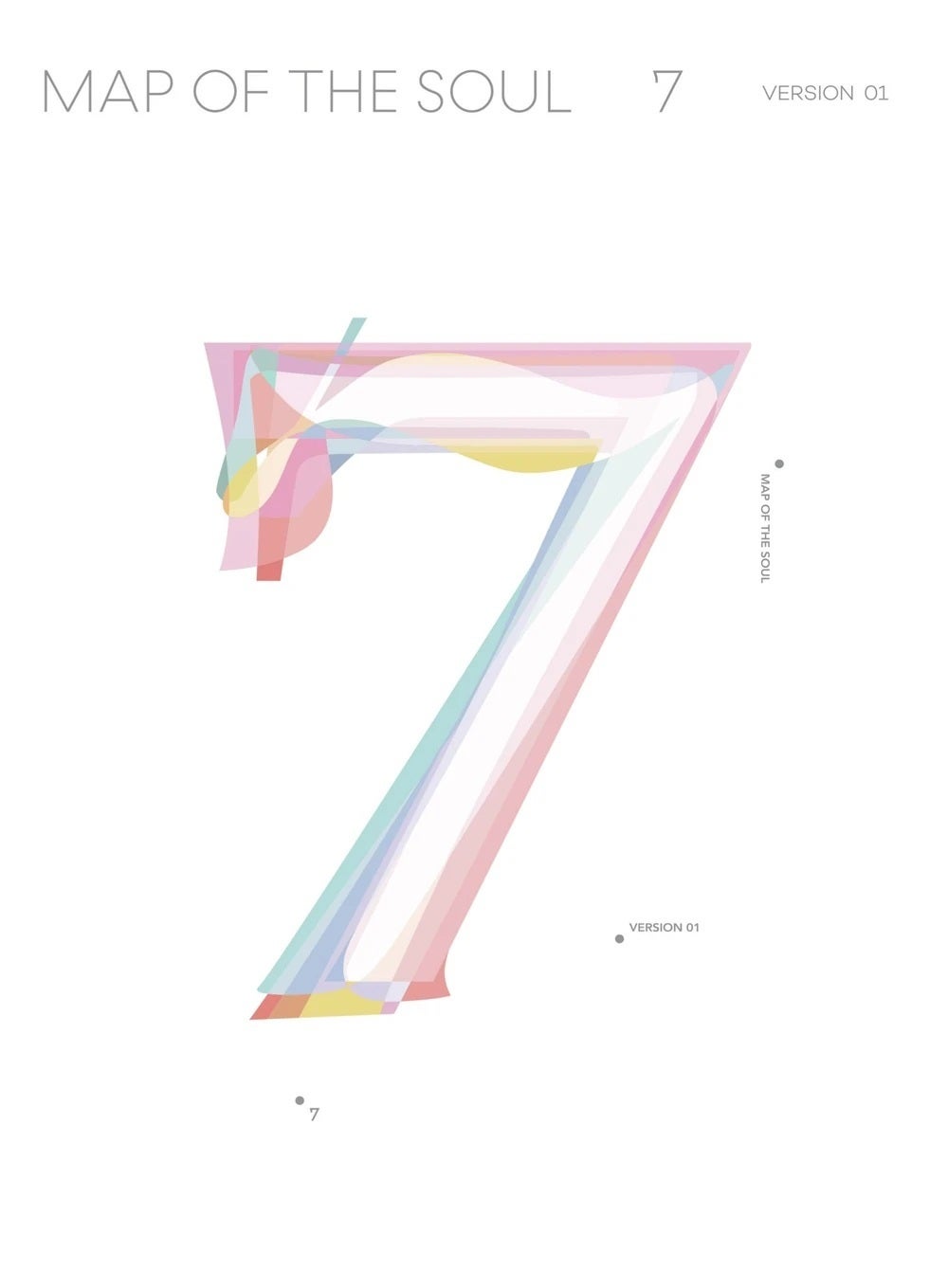 BTS Map of the soul 7 4th Album - Version 1 Main Cover Image