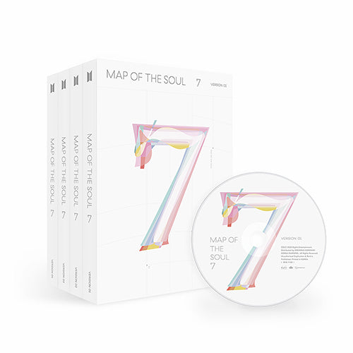 BTS Map of the soul 7 4th Album - 4 Variations Main Cover Image