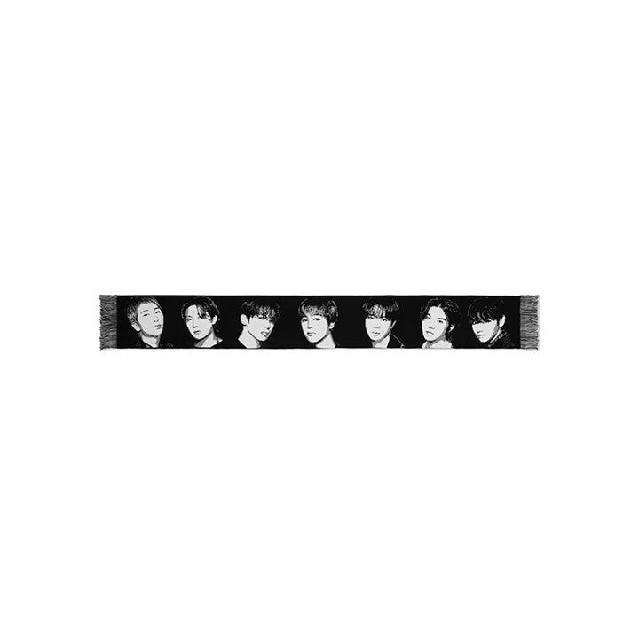 BTS Photo Slogan Muffler ARIRANG WORLD TOUR Official MD - Main Image