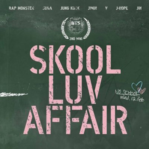 BTS - SKOOL LUV AFFAIR 2nd Mini Album Main Cover Image