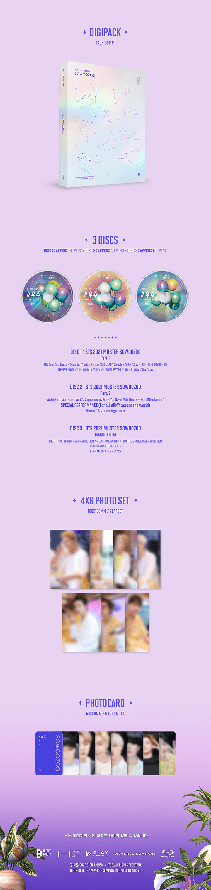 BTS - SOWOOZOO [2021 MUSTER - Blu-ray] - K PLACE