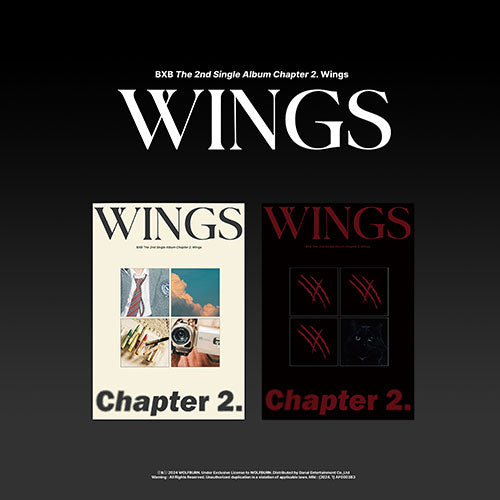 BXB - Chapter 2 Wings 2nd Single Album 2 variations main image