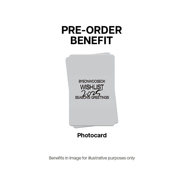 BYEON WOO SEOK - 2025 Season's Greetings - K PLACE