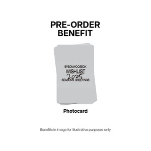 その他 BYEON WOO SEOK 2025 SEASON'S GREETINGS PREORDER] BYEONWOOSEOK 2025 SEASON'S GREETINGS – Kpopowo.pl