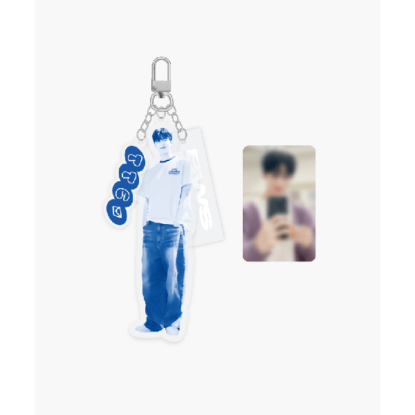 BYEON WOO SEOK Acrylic Keyring 2024 Fanmeeting Summer Letter Official MD - main image