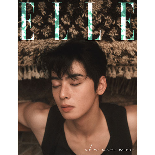 CHA EUN WOO Cover ELLE Korea February 2025 - C Ver main image