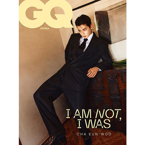 CHA EUN-WOO Cover - GQ Korea August 2024 C Ver - main image