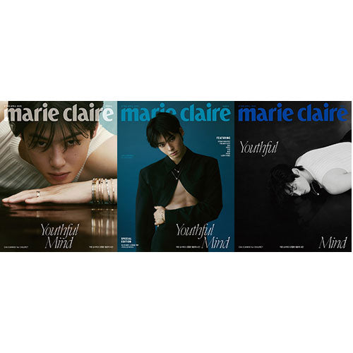 CHA EUN WOO Cover Marie Claire Korea April 2025 - main image