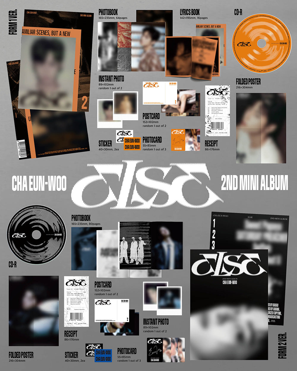 CHA EUN-WOO - ELSE [2nd Mini Album]