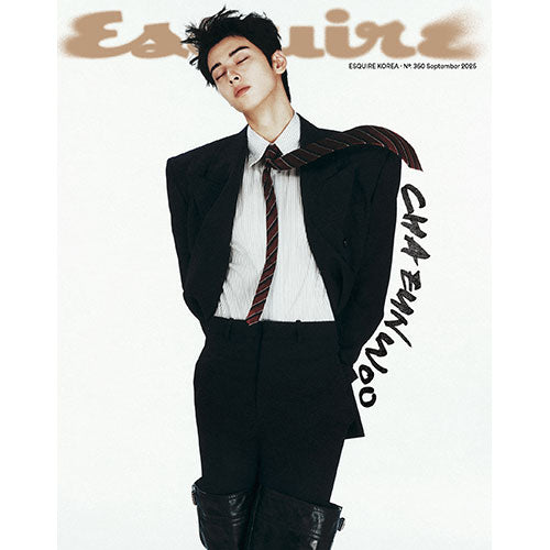 CHA EUN-WOO Cover ESQUIRE September 2025 - B Ver