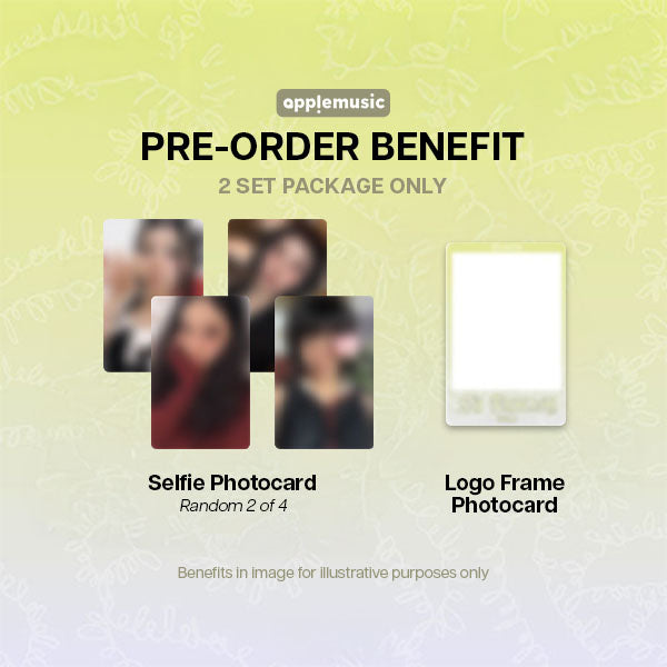 CHAEYOUNG LIL FANTASY 1st Album - Apple Music Set POBs