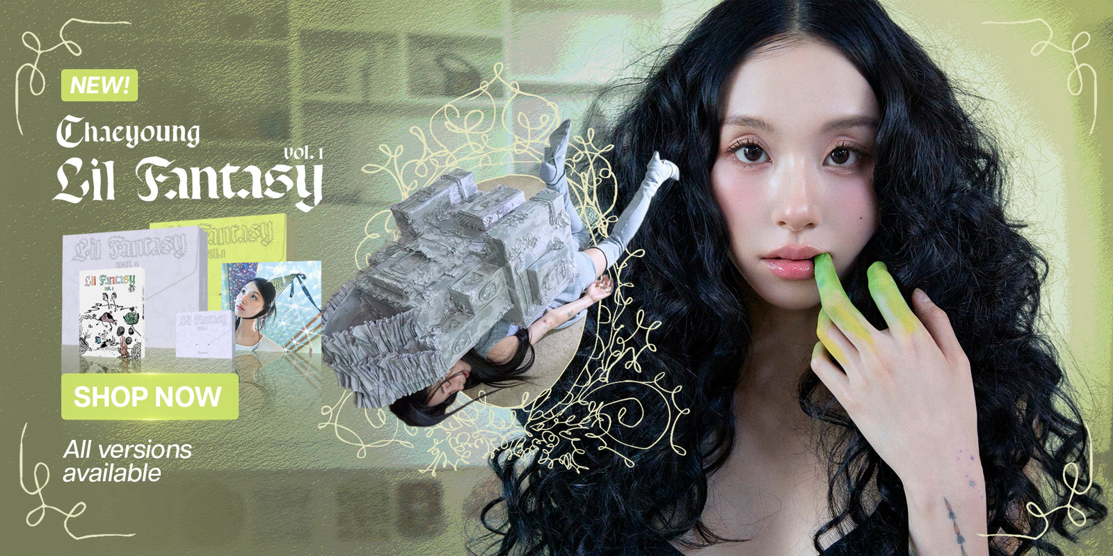 CHAEYOUNG LIL FANTASY vol 1 1st Album - banner