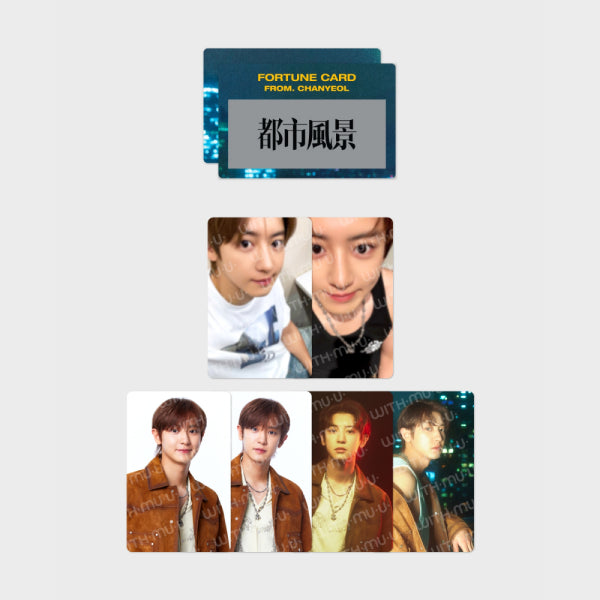 CHANYEOL Fortune Scratch Card Set 2024 Live Tour City-scape Official MD - main image