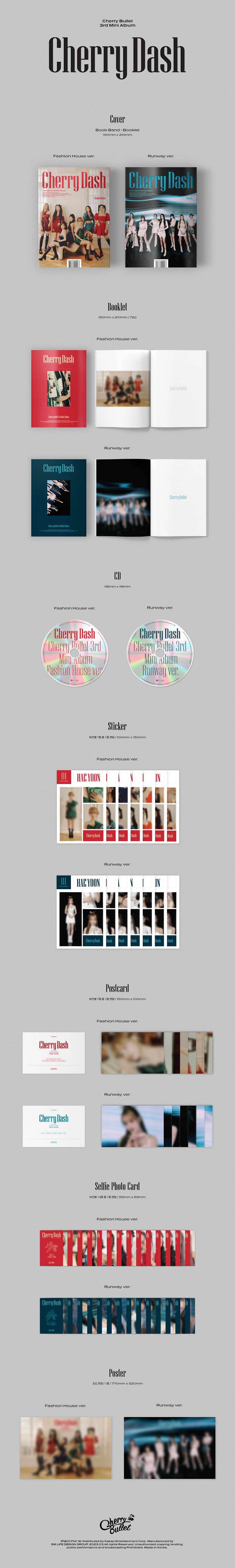 Cherry Bullet - Cherry Dash [3rd Mini Album]