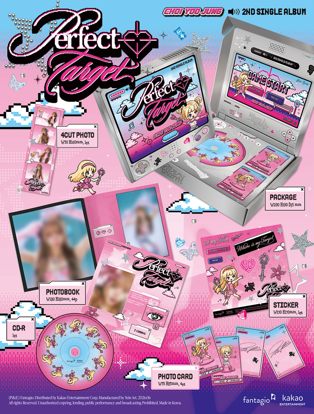 CHOI YOOJUNG - Perfect Target [2nd Single Album] gallery image 1