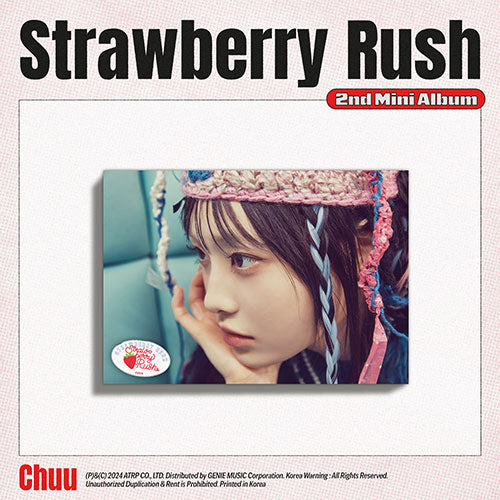 CHUU Strawberry Rush 2nd Mini Album STAYG ALBUM Version cover image