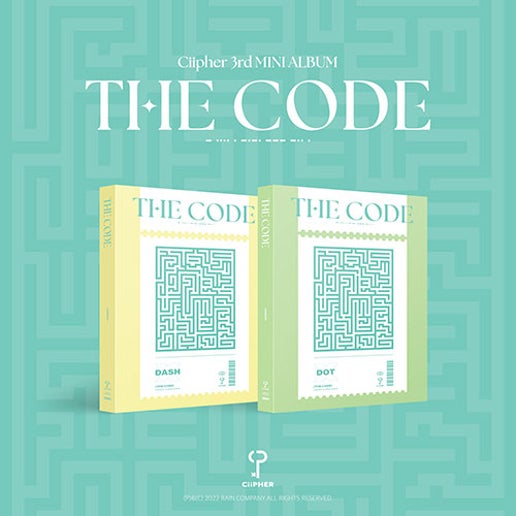 Ciipher THE CODE 3rd Mini Album - 2 Variations Main Cover Image