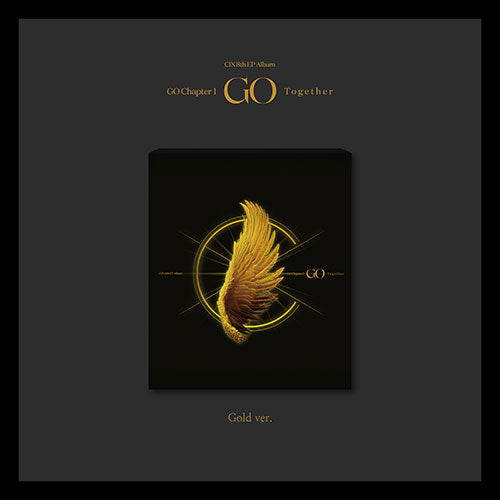 CIX GO Chapter 1 GO Together 8th Mini Album - GOLD Version