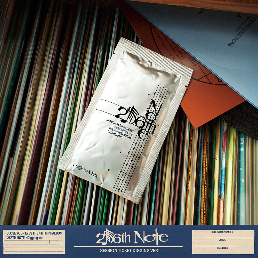 CLOSE YOUR EYES 256th Note 4th Mini Album - Digging Ver - Main Image